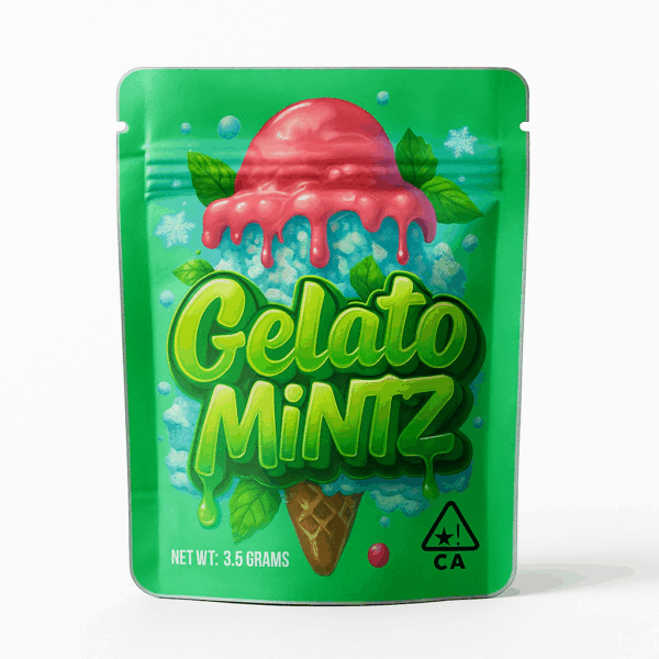 GELATO MINTZ 3.5 Mylar Bag