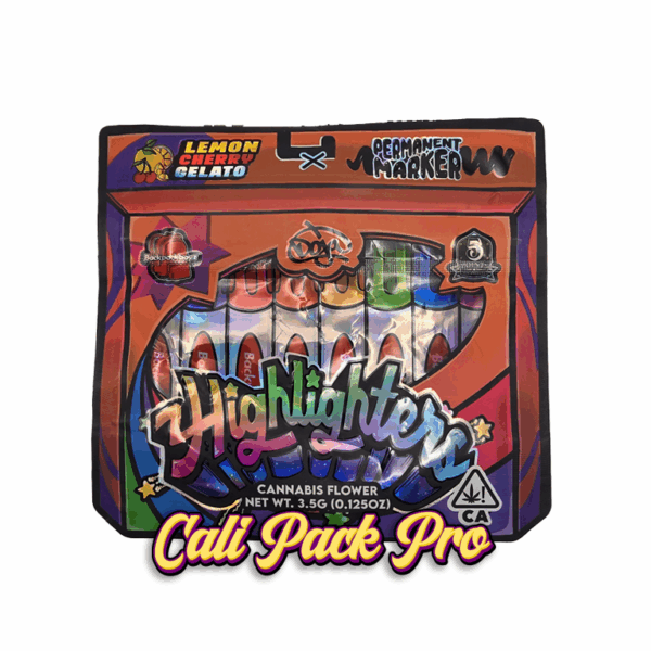 Backpack Boyz Doja Highlighters 3.5 Mylar Bag