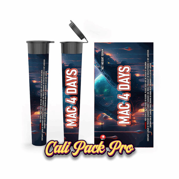 Pre Roll 2025 Tube Mac 4 Dayz 19x116 mm