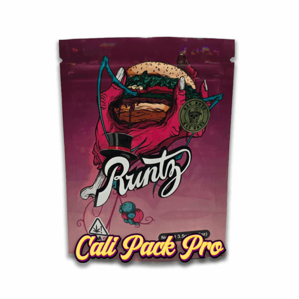 Zombie Burger 3.5g Mylar Bag