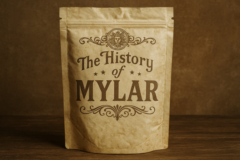 The Emergence and History of Mylar Bags in Packaging California’s Cannabis