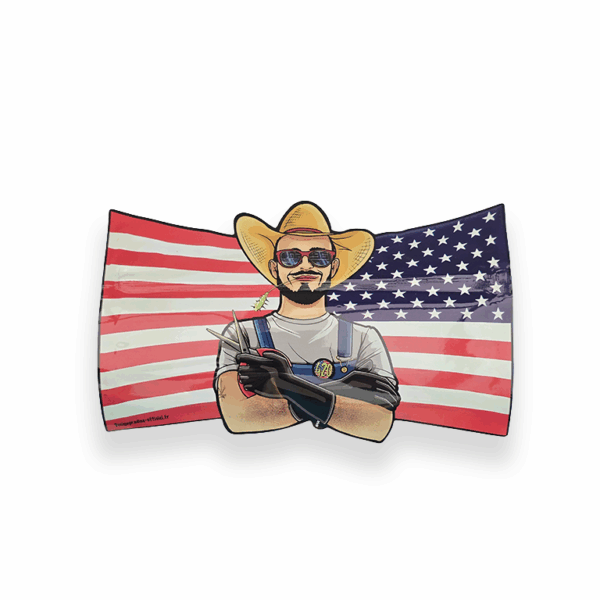 american farmer 3.5g Mylar Bag