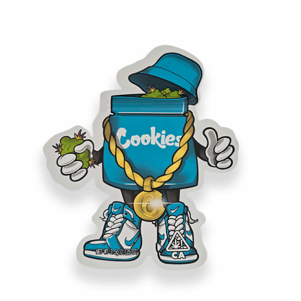 blueberry man Mylar Bag