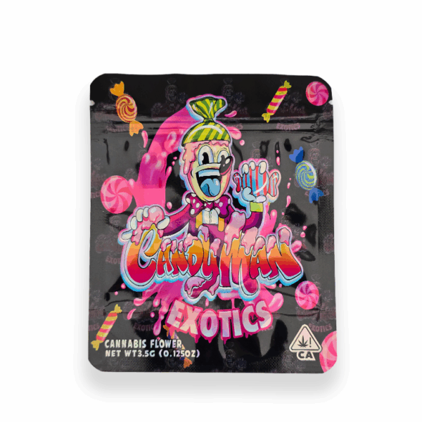 candyman 3.5g Mylar Bag