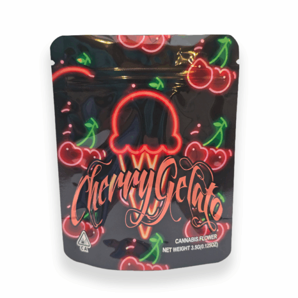 cherry gelato Mylar Bag