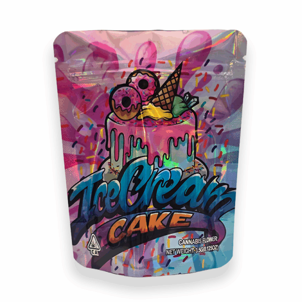 ice cream cake Mylar Bag