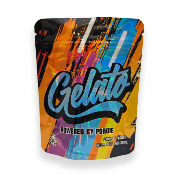 powered by porgie Mylar Bag