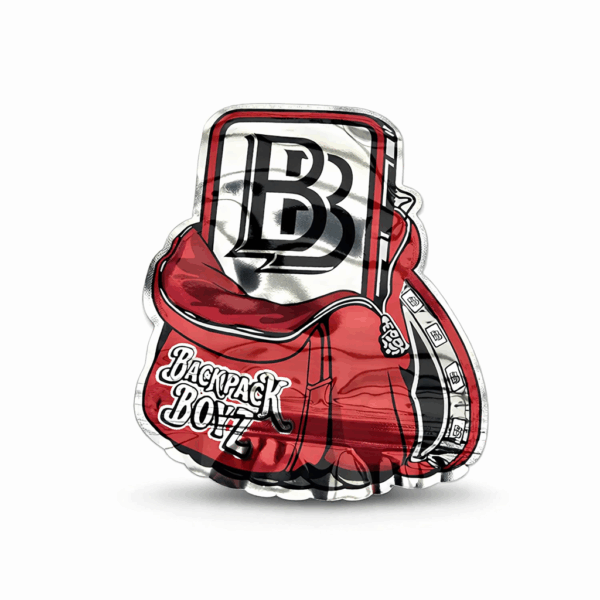 Backpack Boys Red Mylar Bag