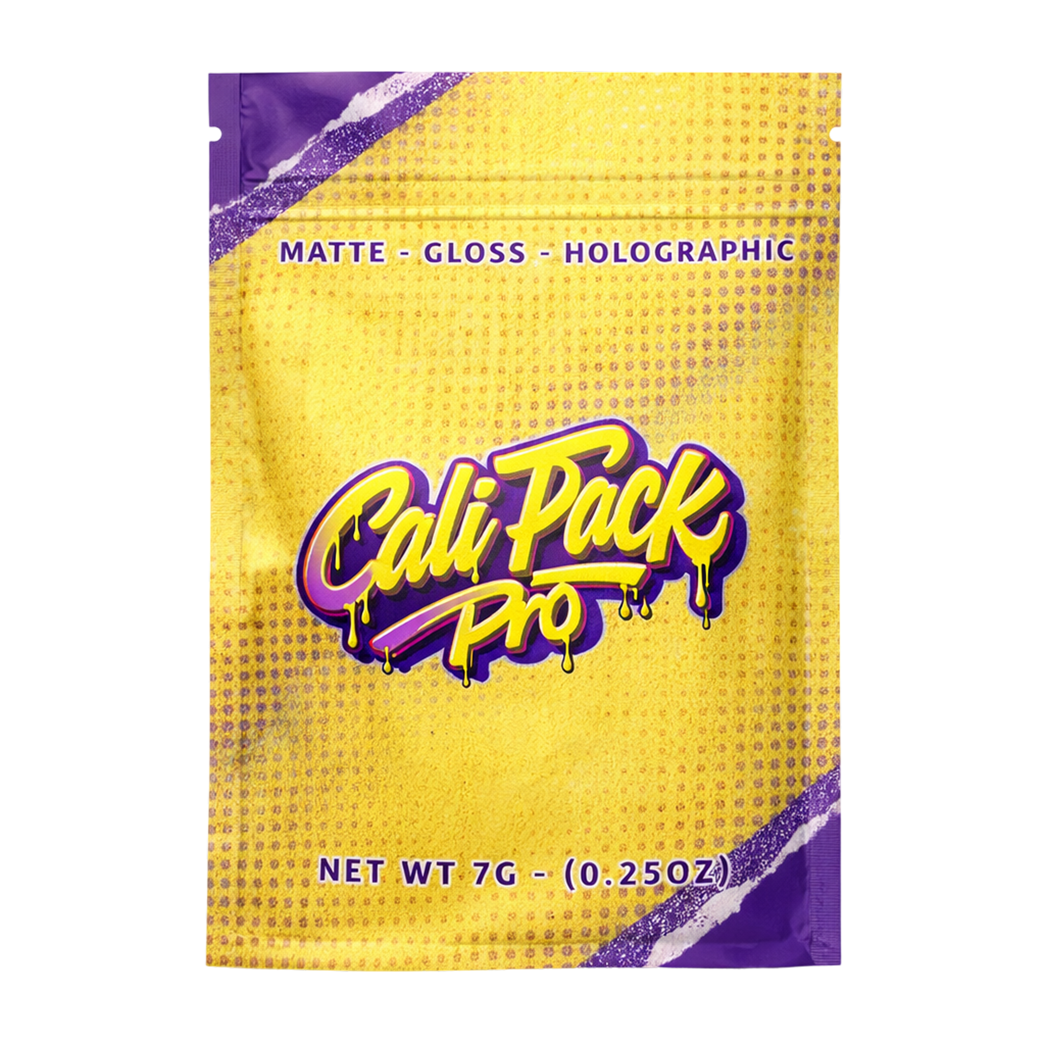 CaliPack Pro mylar bag