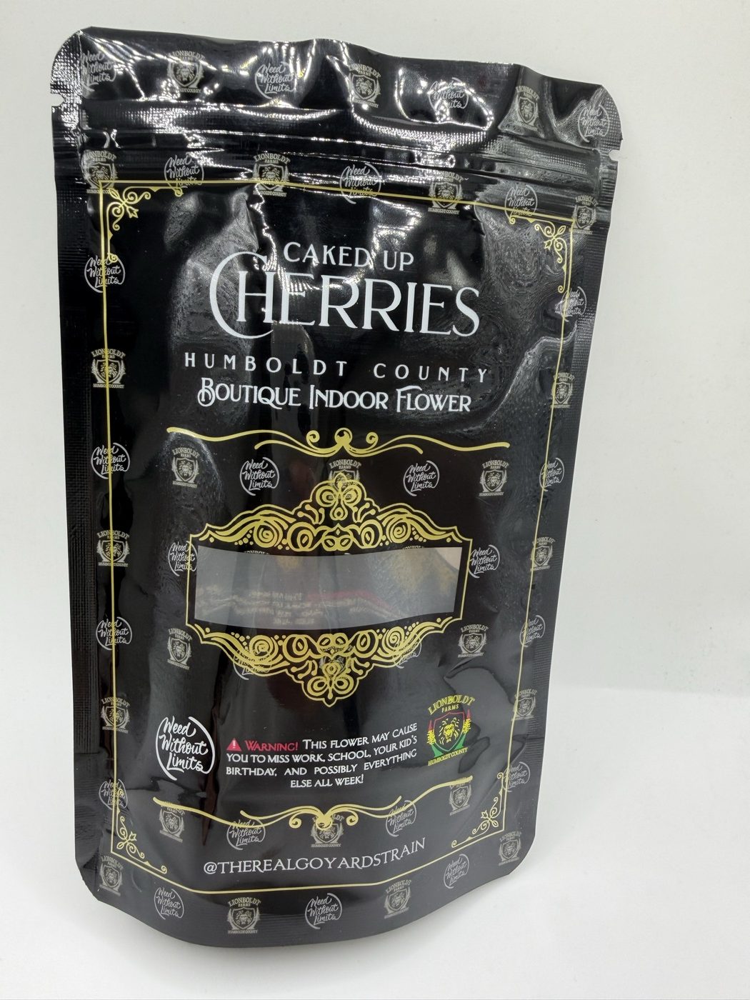 Caked up Cherries Mylar Bag
