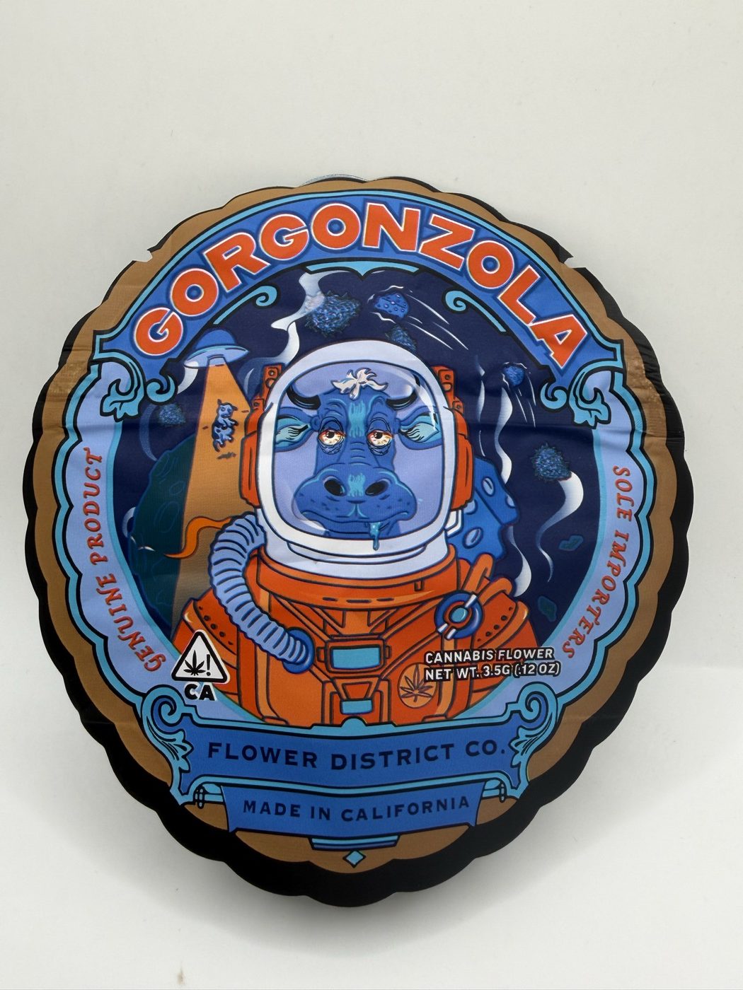 Gorgonzola Mylar Bag