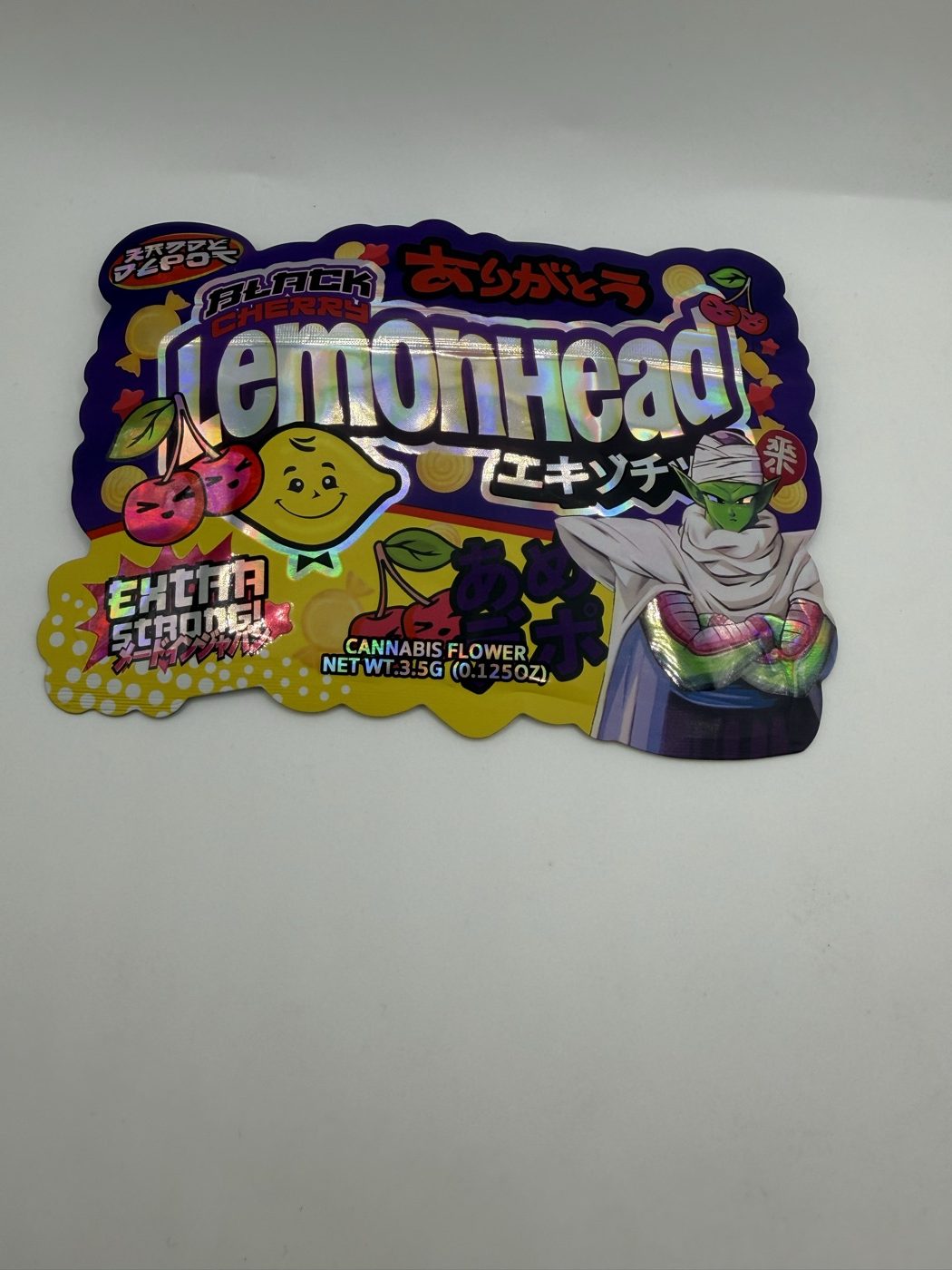 Black Cherry Lemonhead Mylar Bag