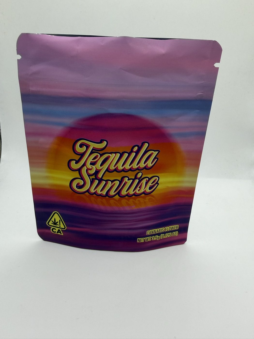 Tequila Sunrise Mylar Bag